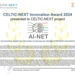 AINET Celtic-Next Innovation award