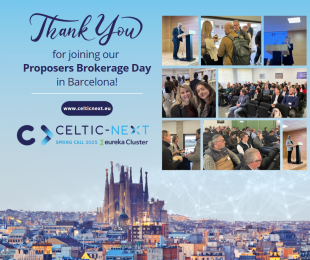 CELTIC Proposers Day in Barcelona on 24th of February